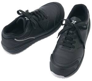AZ51668 【耐油・耐滑・制電】高機能セーフティー安全靴（反射材・レディースサイズ対応）