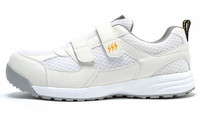 XEB-85112 【静電気防止！】通気性の良い安全靴（涼しい夏用・軽量・耐油性ソール・抗菌中敷き・幅広4E）