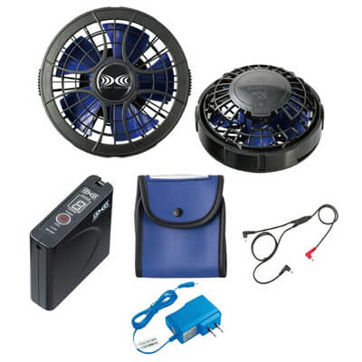 空調服・ファン付き作業服バッテリーセット