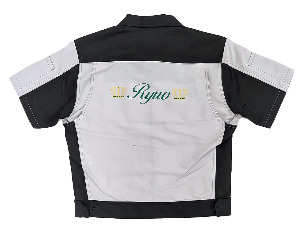 運送業者・リュウオー様の社名入りオリジナル作業服を製作