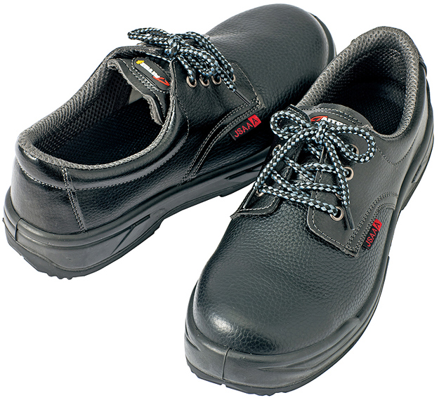 耐滑静電対応の滑りにくい作業用安全靴