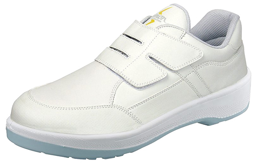白色の静電気防止シモン安全靴