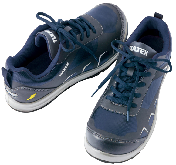 静電気防止スニーカー安全靴ひもタイプ
