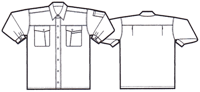長袖シャツ（配色なし）